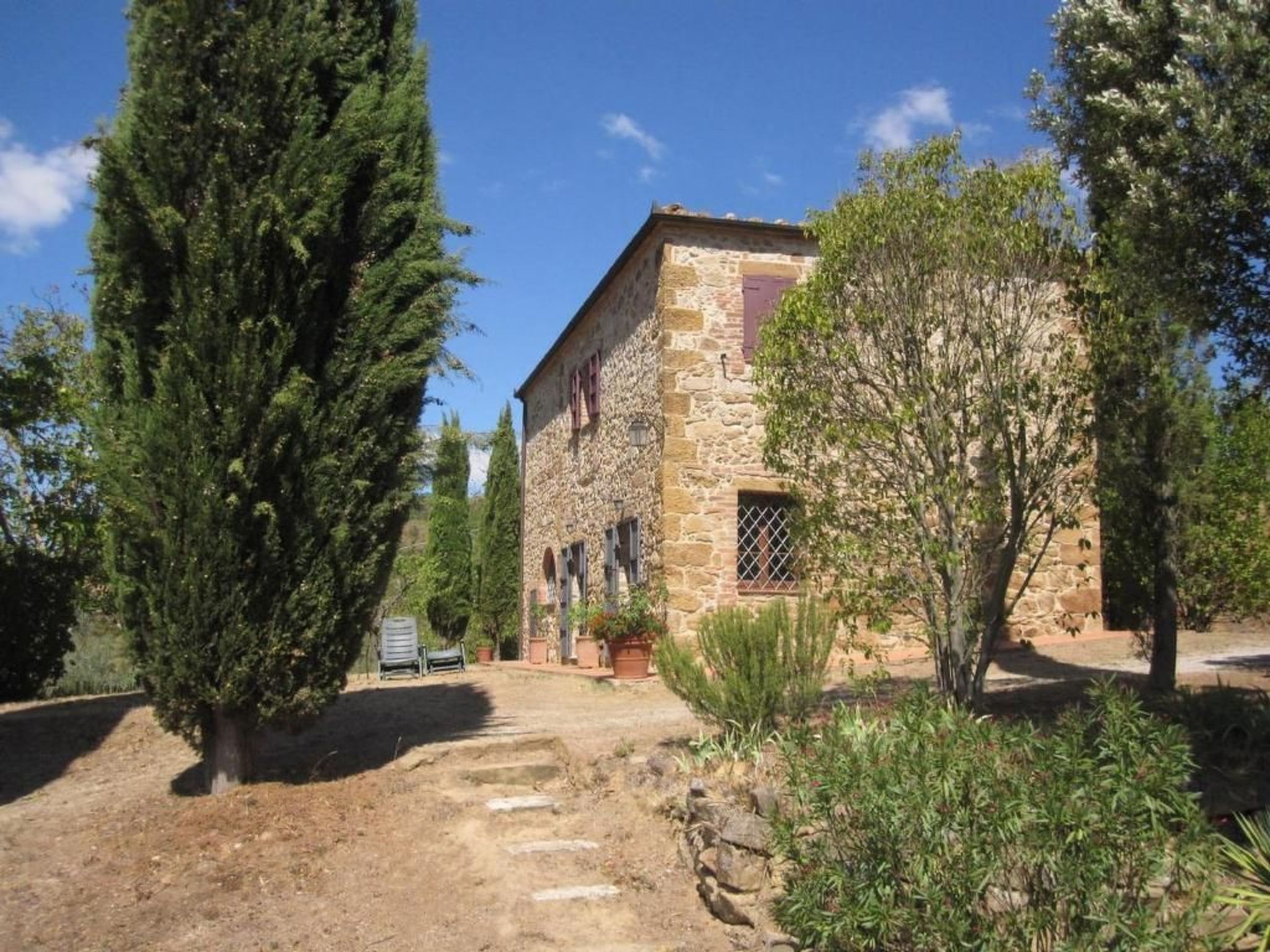 Haus Banditello, Blick auf das Tal von Montepulciano-Binnen