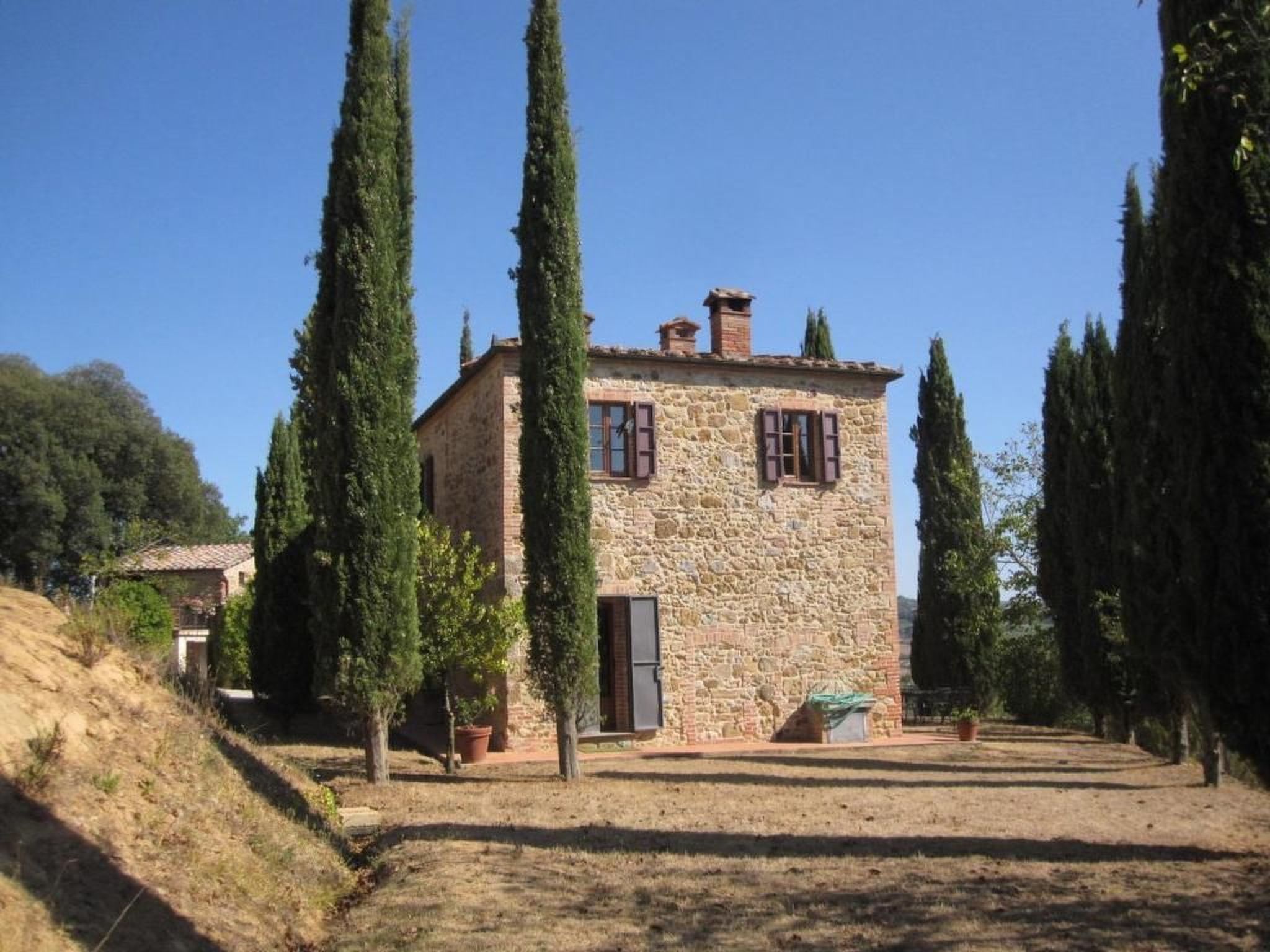 Haus Banditello, Blick auf das Tal von Montepulciano-Binnen