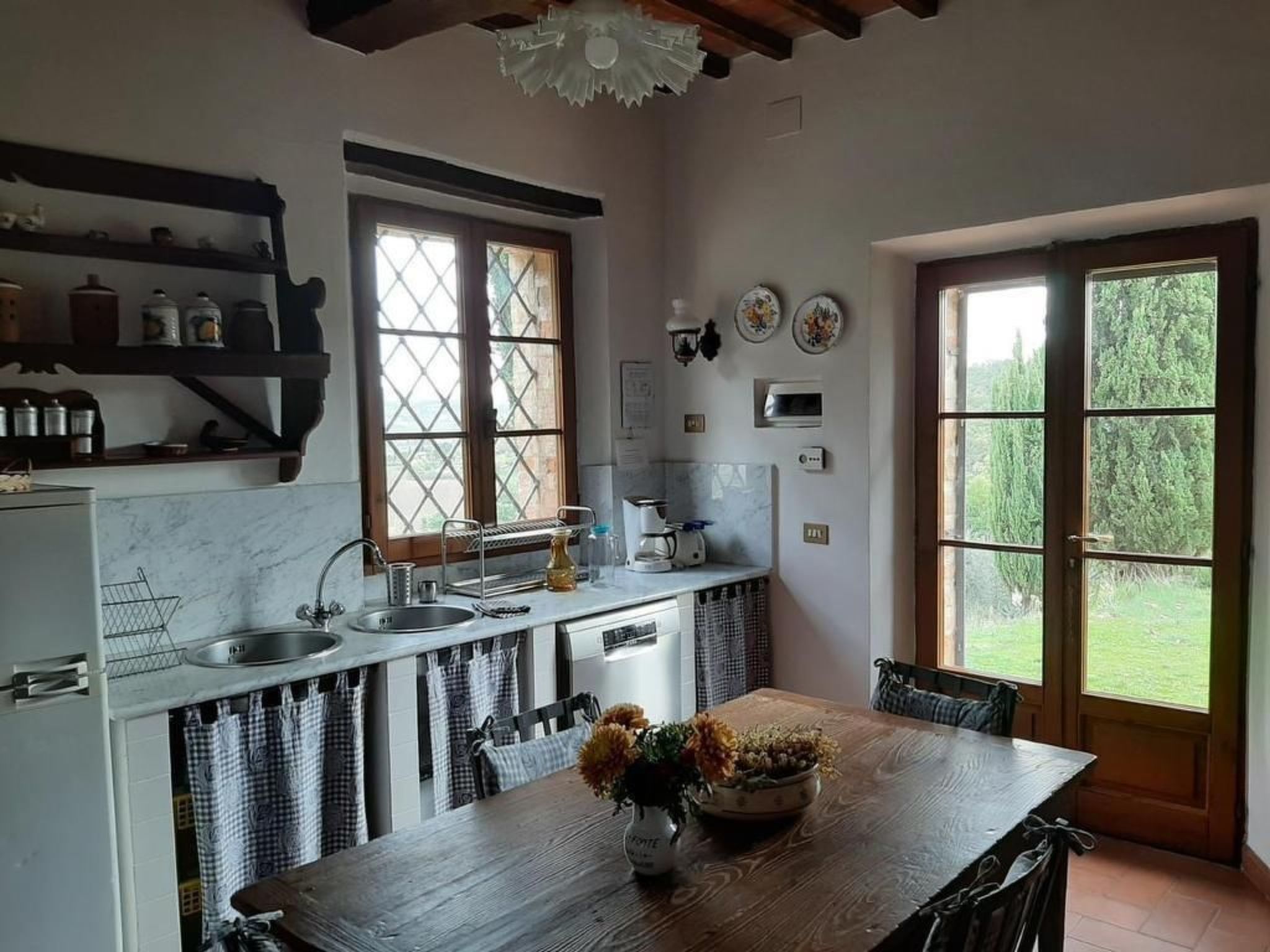 Haus Banditello, Blick auf das Tal von Montepulciano-Binnen