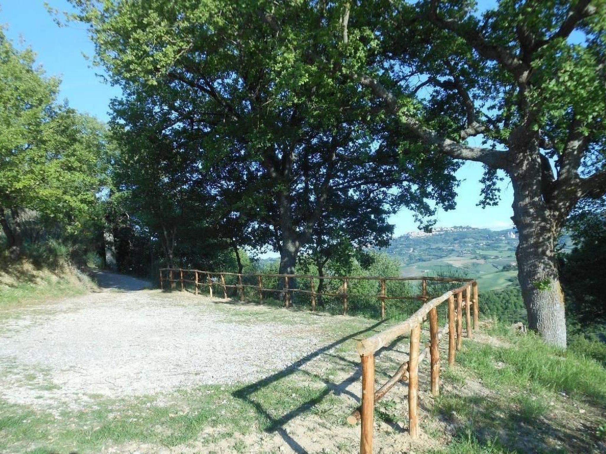 Haus Banditello, Blick auf das Tal von Montepulciano-Binnen