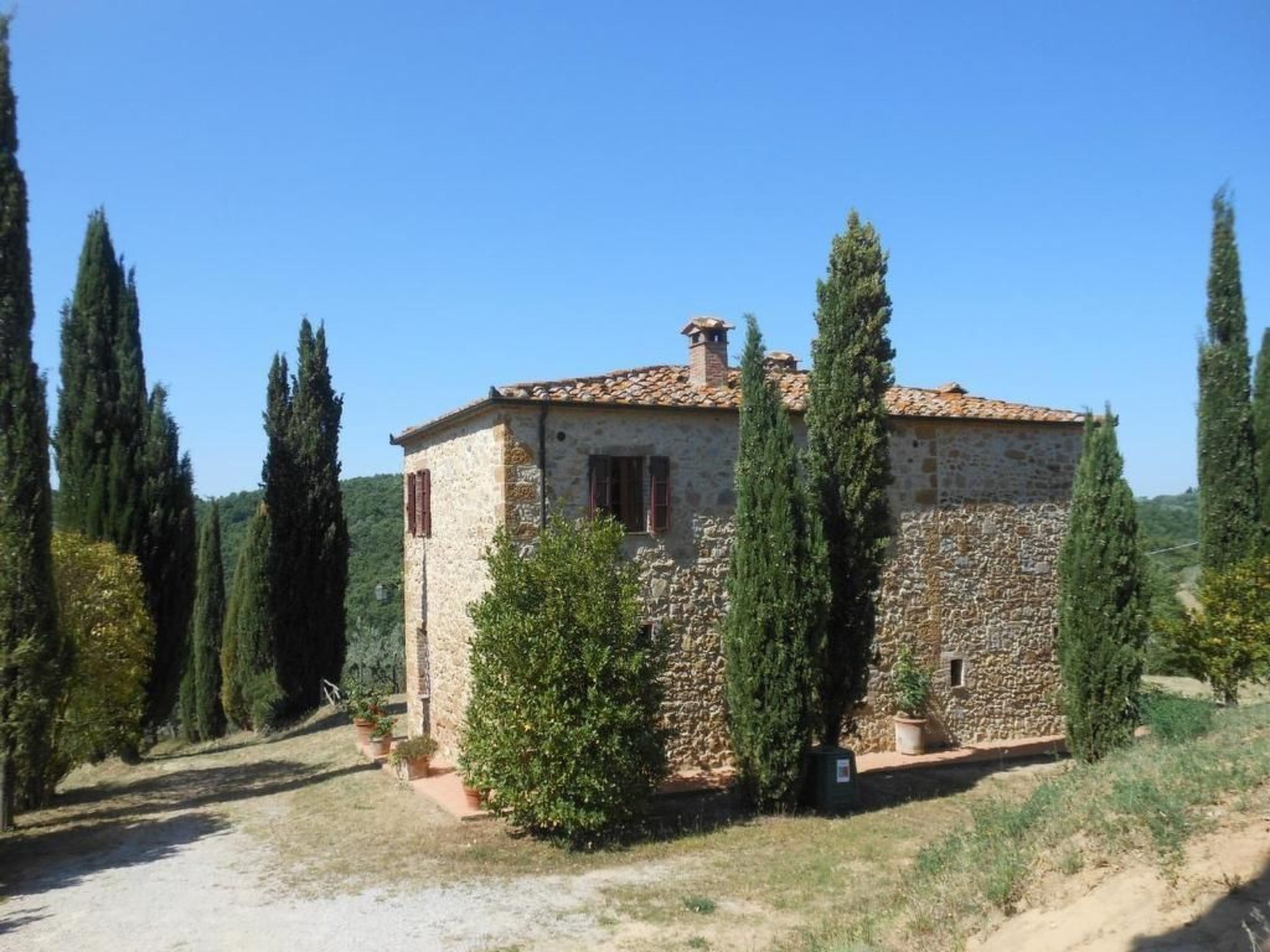 Haus Banditello, Blick auf das Tal von Montepulciano-Binnen