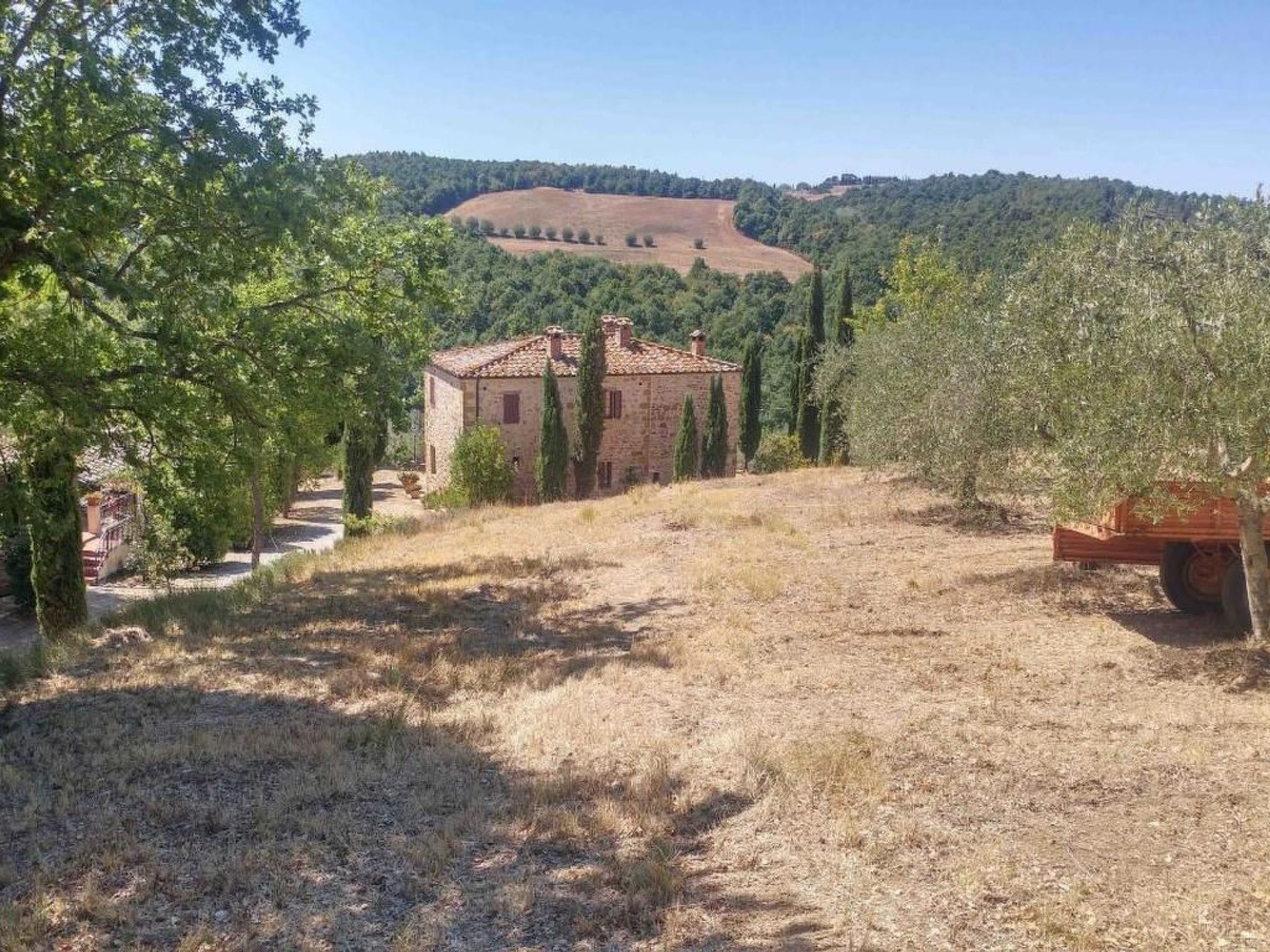 Haus Banditello, Blick auf das Tal von Montepulciano-Binnen