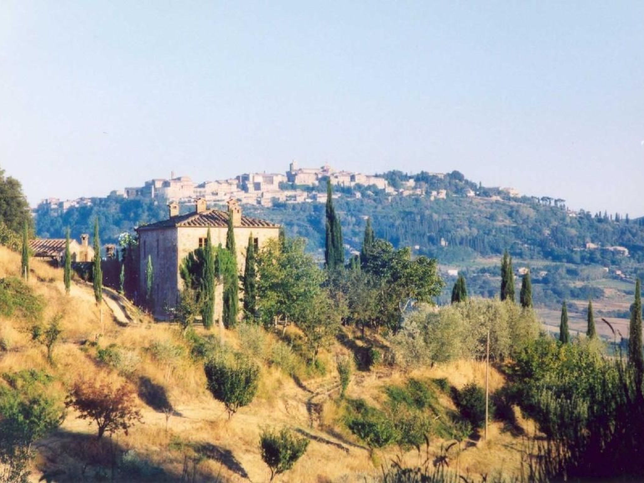 Haus Banditello, Blick auf das Tal von Montepulciano-Binnen