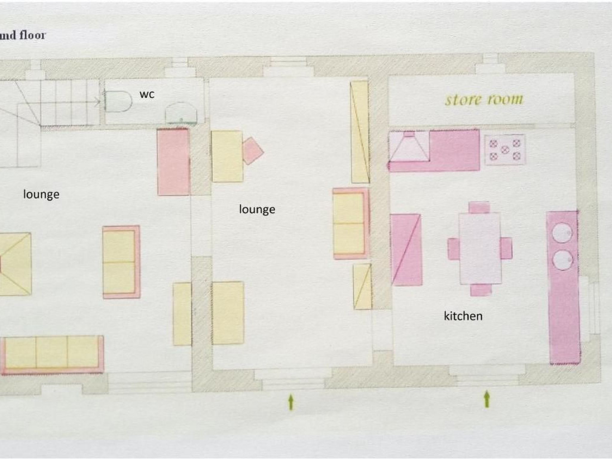 Haus Banditello, Blick auf das Tal von Montepulciano-Binnen