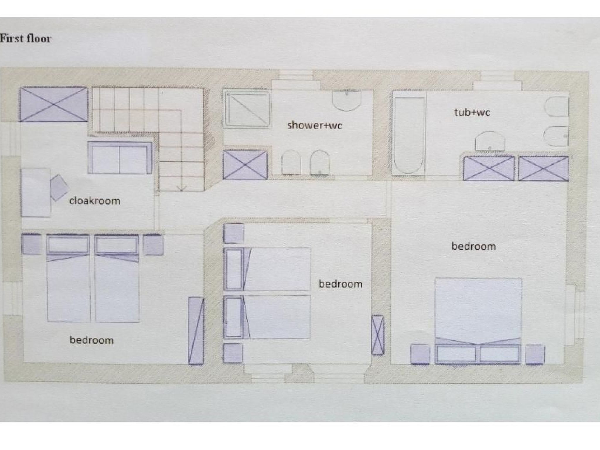 Haus Banditello, Blick auf das Tal von Montepulciano-Binnen