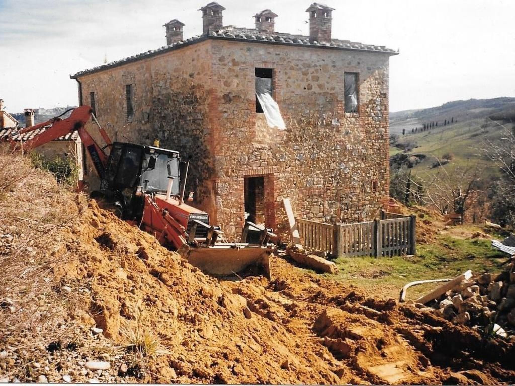Haus Banditello, Blick auf das Tal von Montepulciano-Binnen