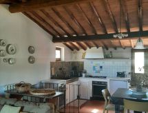 Casa Mulinello, Blick auf das Tal von Montepulciano