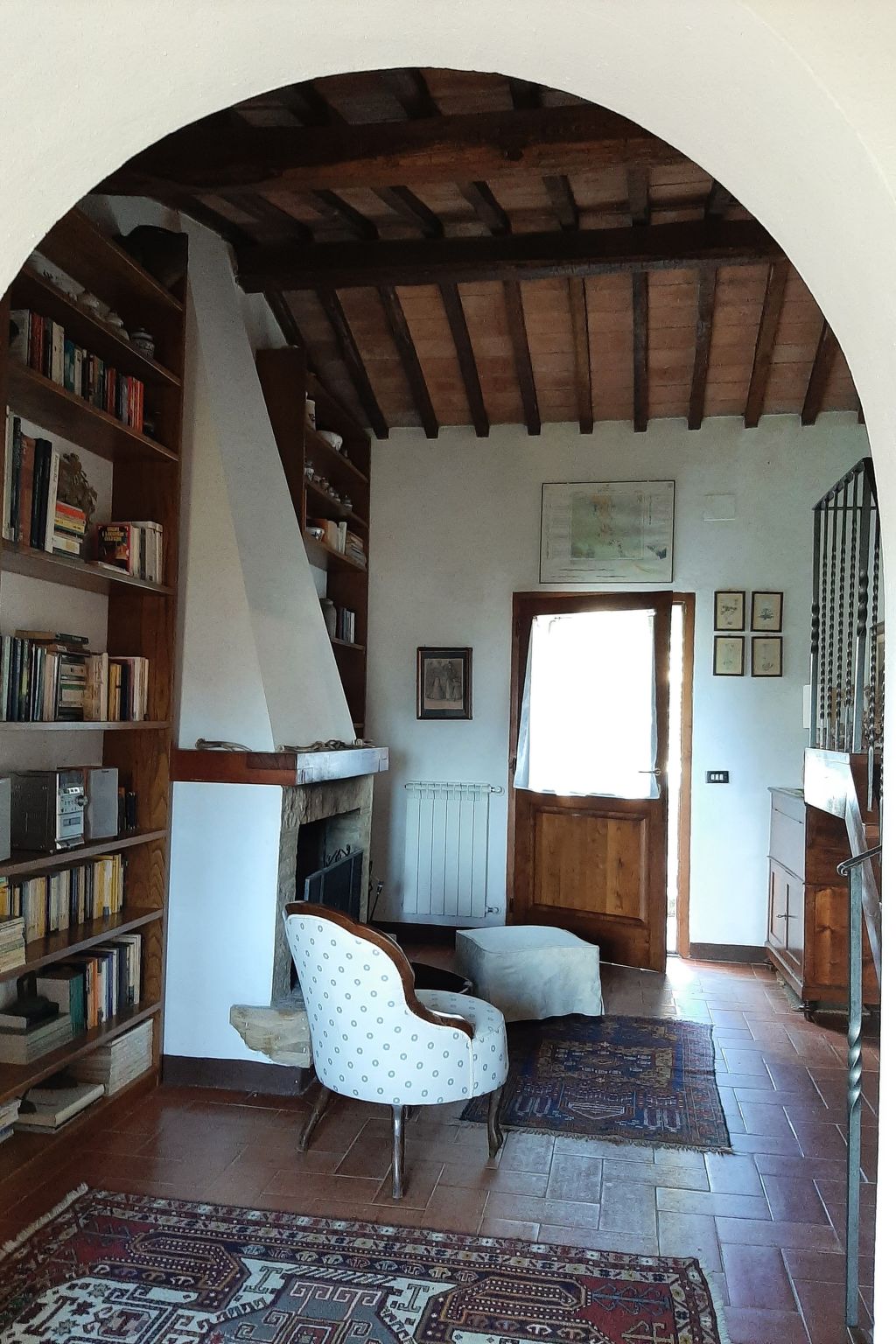 Casa Mulinello, Blick auf das Tal von Montepulciano-Binnen