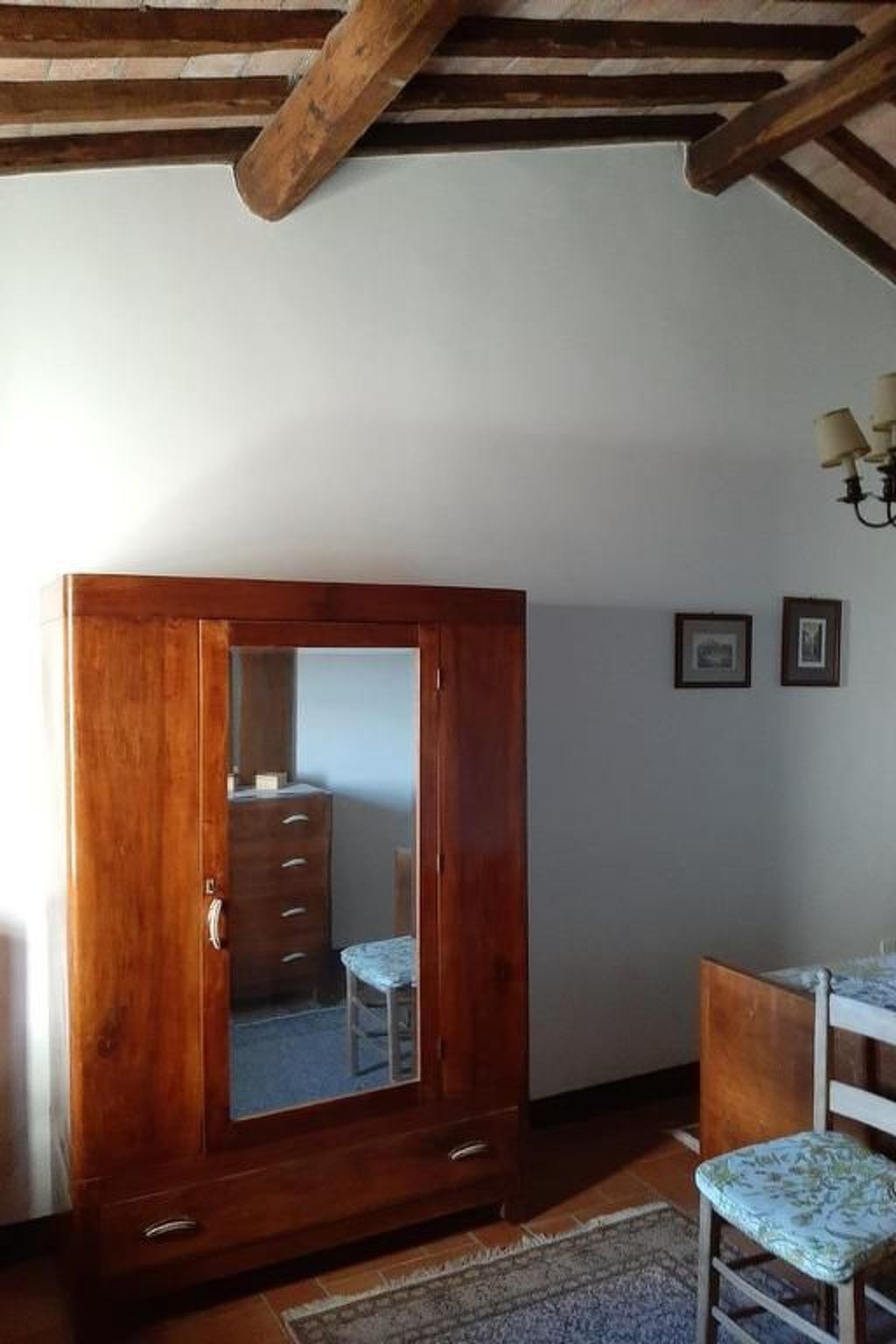 Casa Mulinello, Blick auf das Tal von Montepulciano-Binnen