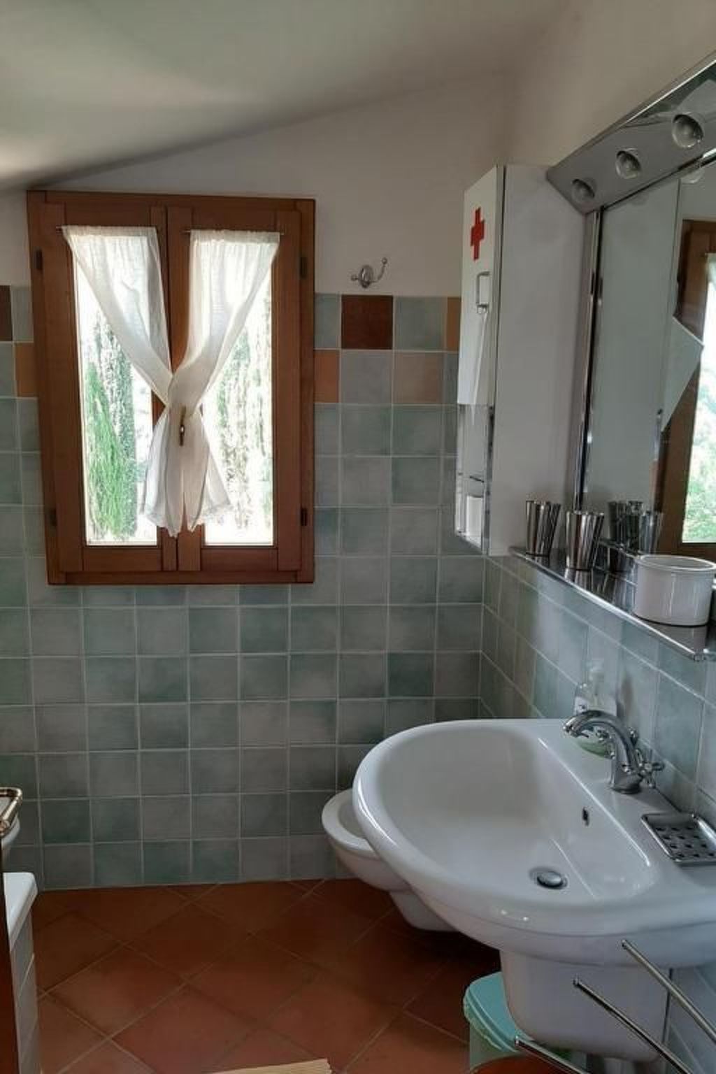 Casa Mulinello, Blick auf das Tal von Montepulciano-Binnen