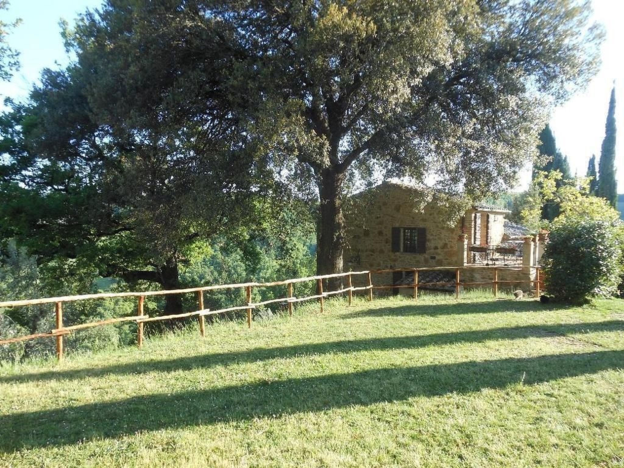 Casa Mulinello, Blick auf das Tal von Montepulciano-Binnen