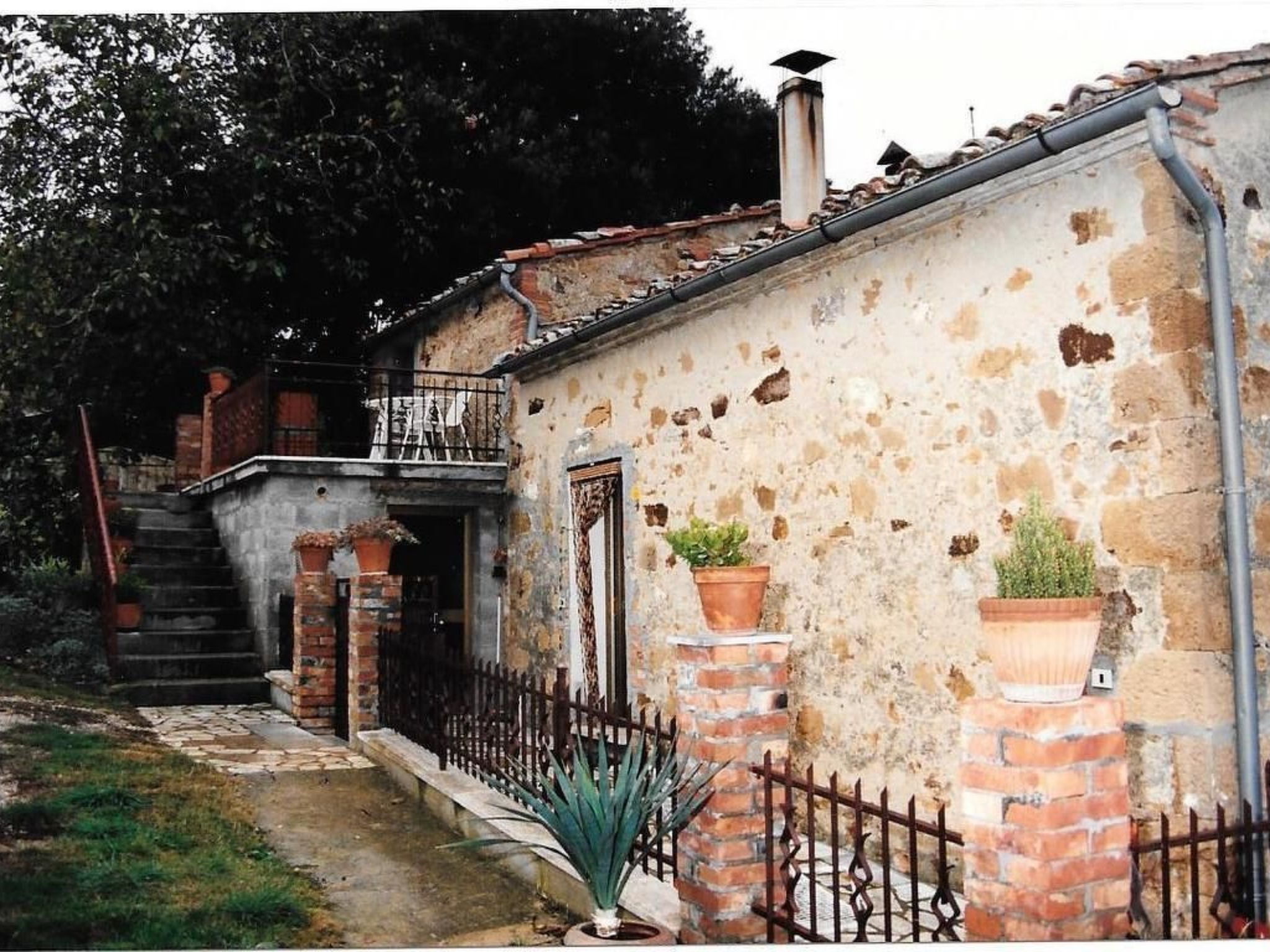 Casa Mulinello, Blick auf das Tal von Montepulciano-Binnen