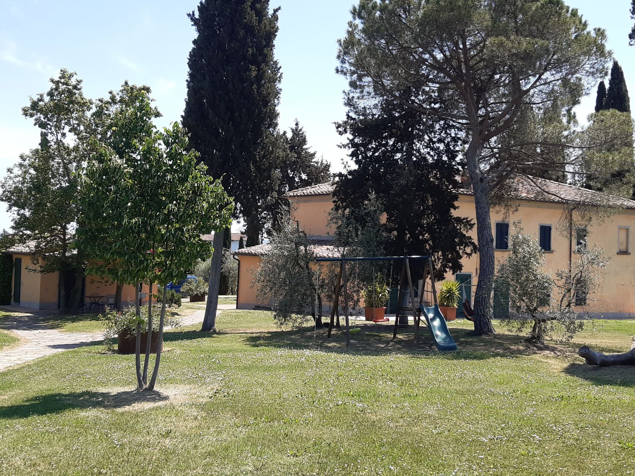 Vakantiehuis met omheinde tuin in Marciano della Chiana (Italië) 1 hond is welkom