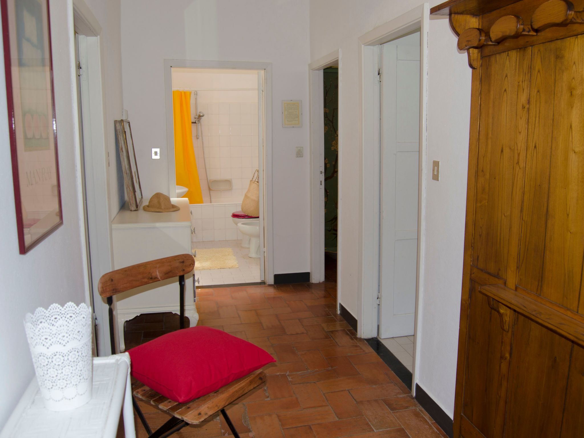Appartement in Castiglione Chiavarese mit Garten