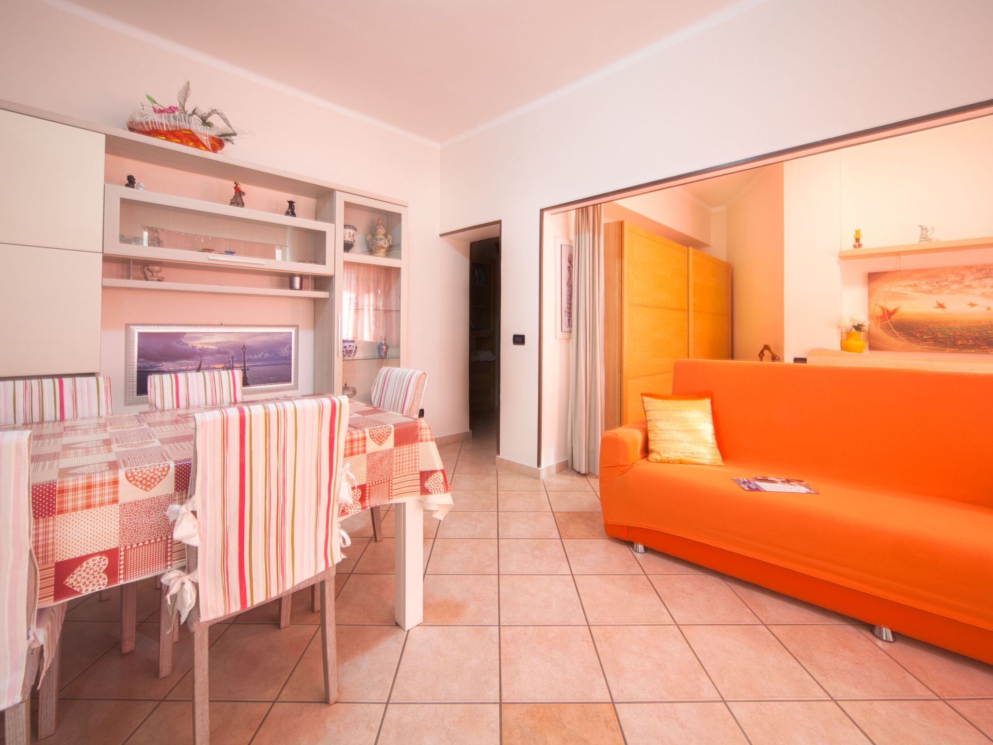 Unabhaengige Wohnung in Velva mit Garten und Grill