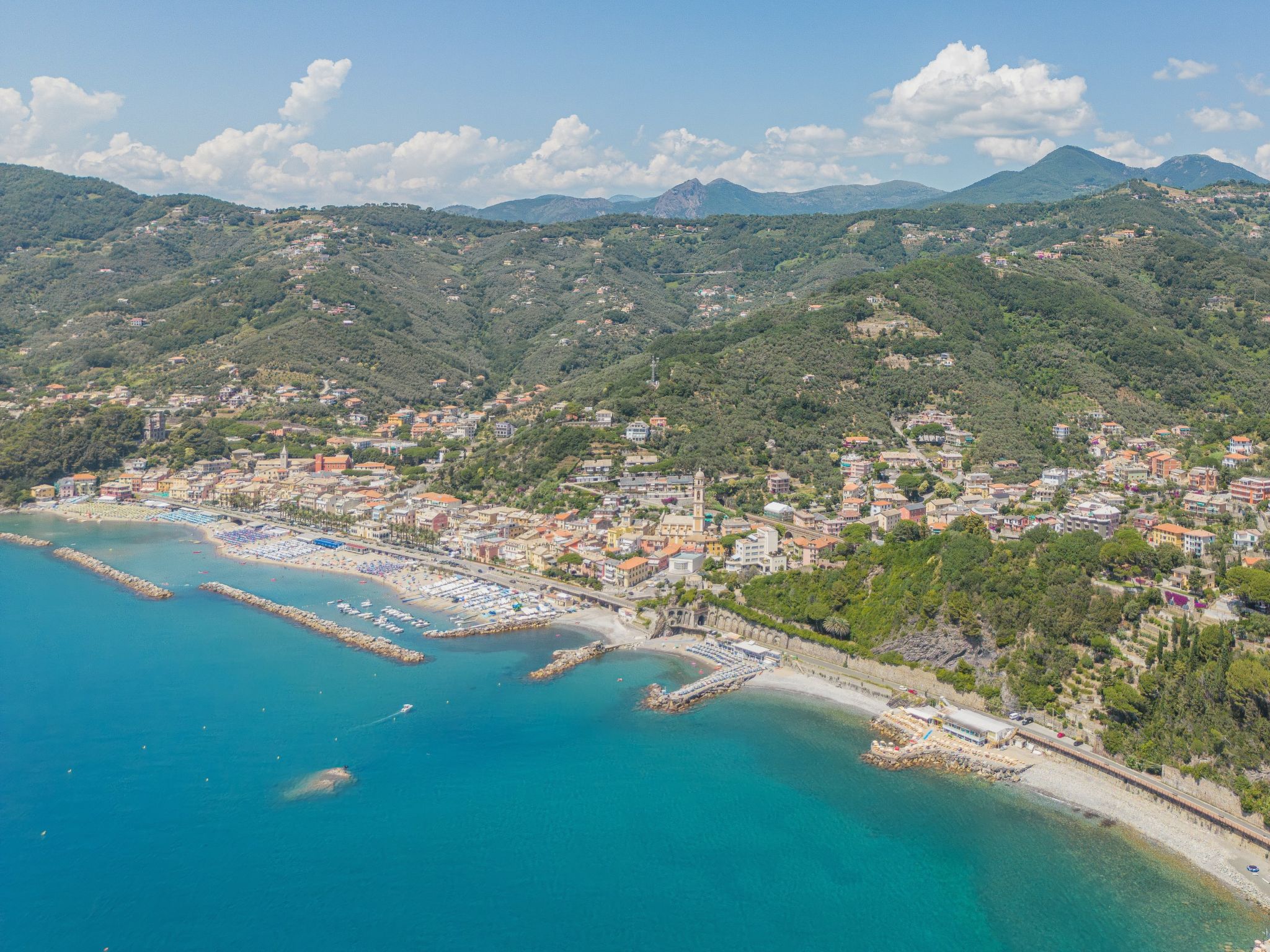 Daniela: Zonnig appartement met zeezicht in Lemeglio, Moneglia - foto 38