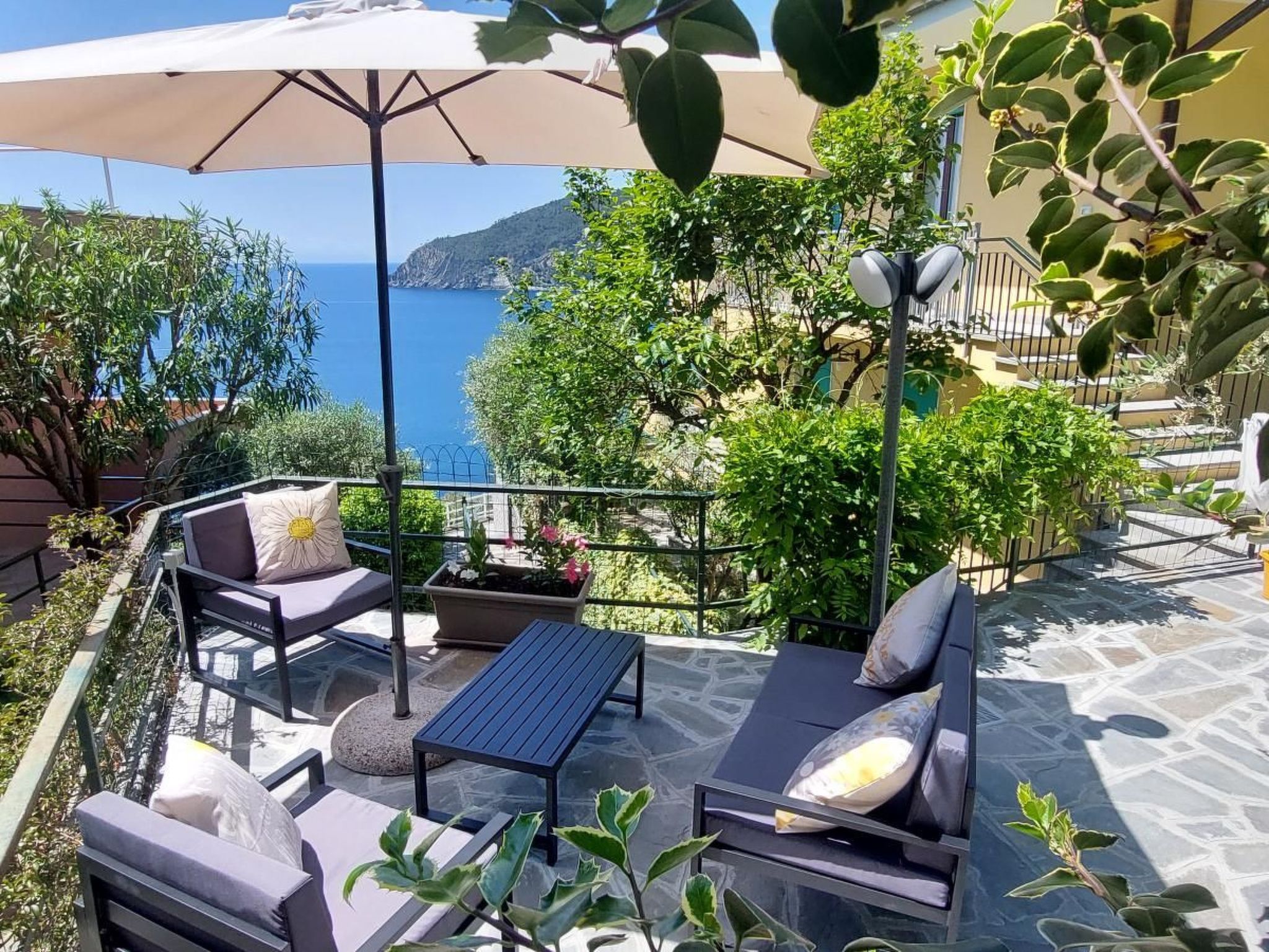 Herrlicher meerblick ,  Balkon Garten Swimmingpool-Binnen