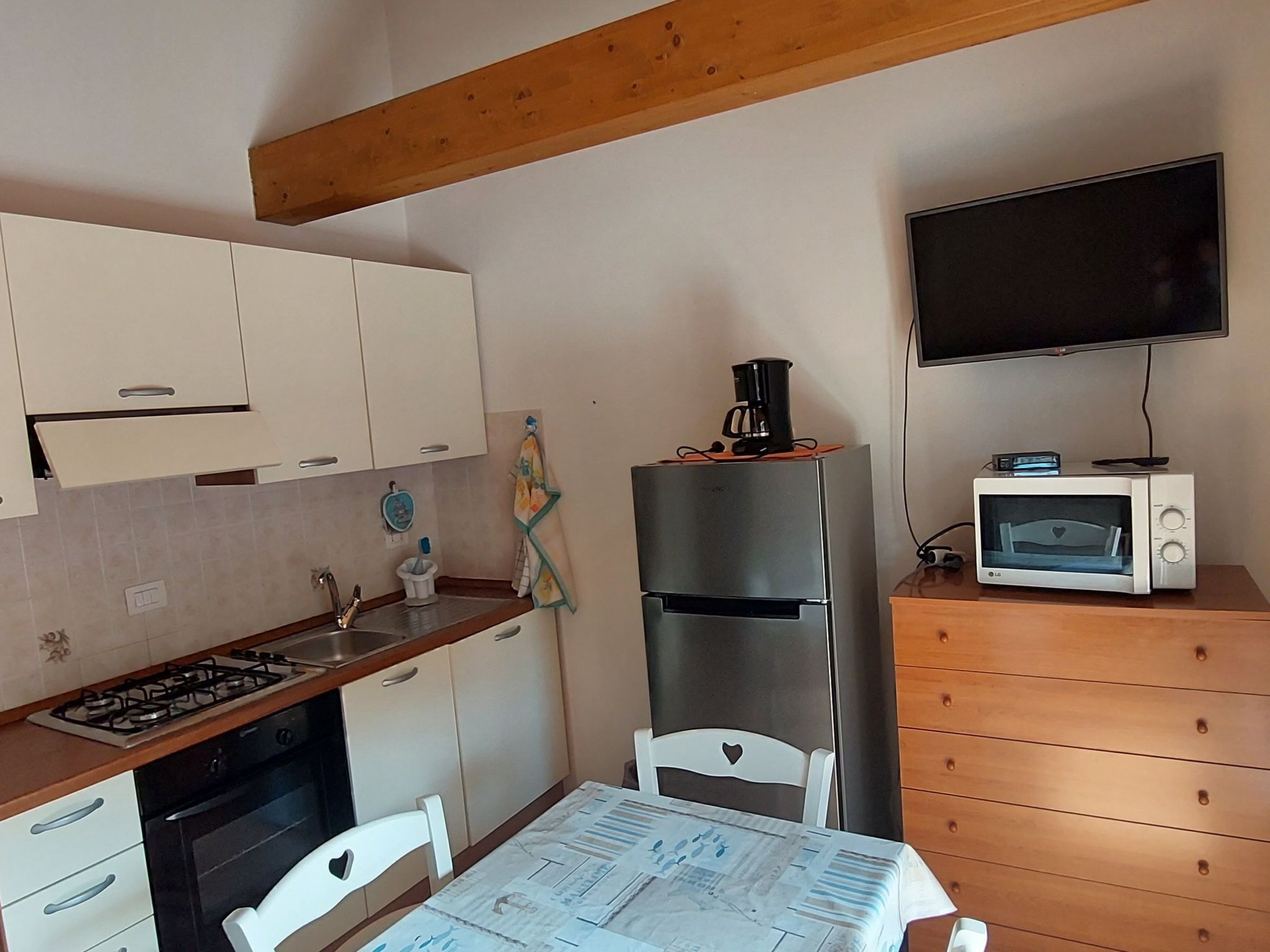 'Enrica3' mit privatem Balkon-Binnen