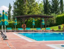 Appartement Borgo Collelungo Type A: Toscaanse charme met zwembad en tuin - thumbnail 3