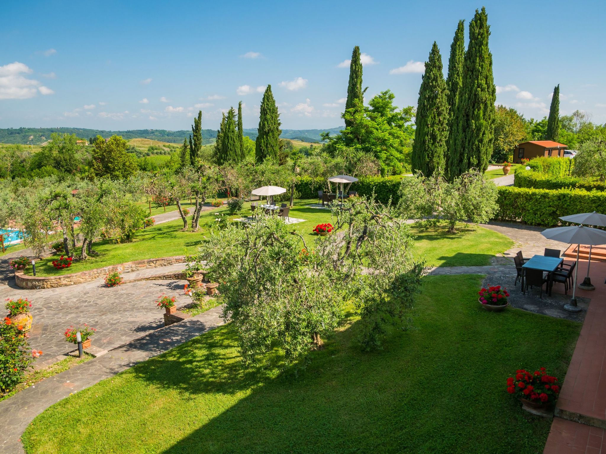 Drei-Zimmer-Wohnungen Borgo Collelungo, erster Stock-Binnen