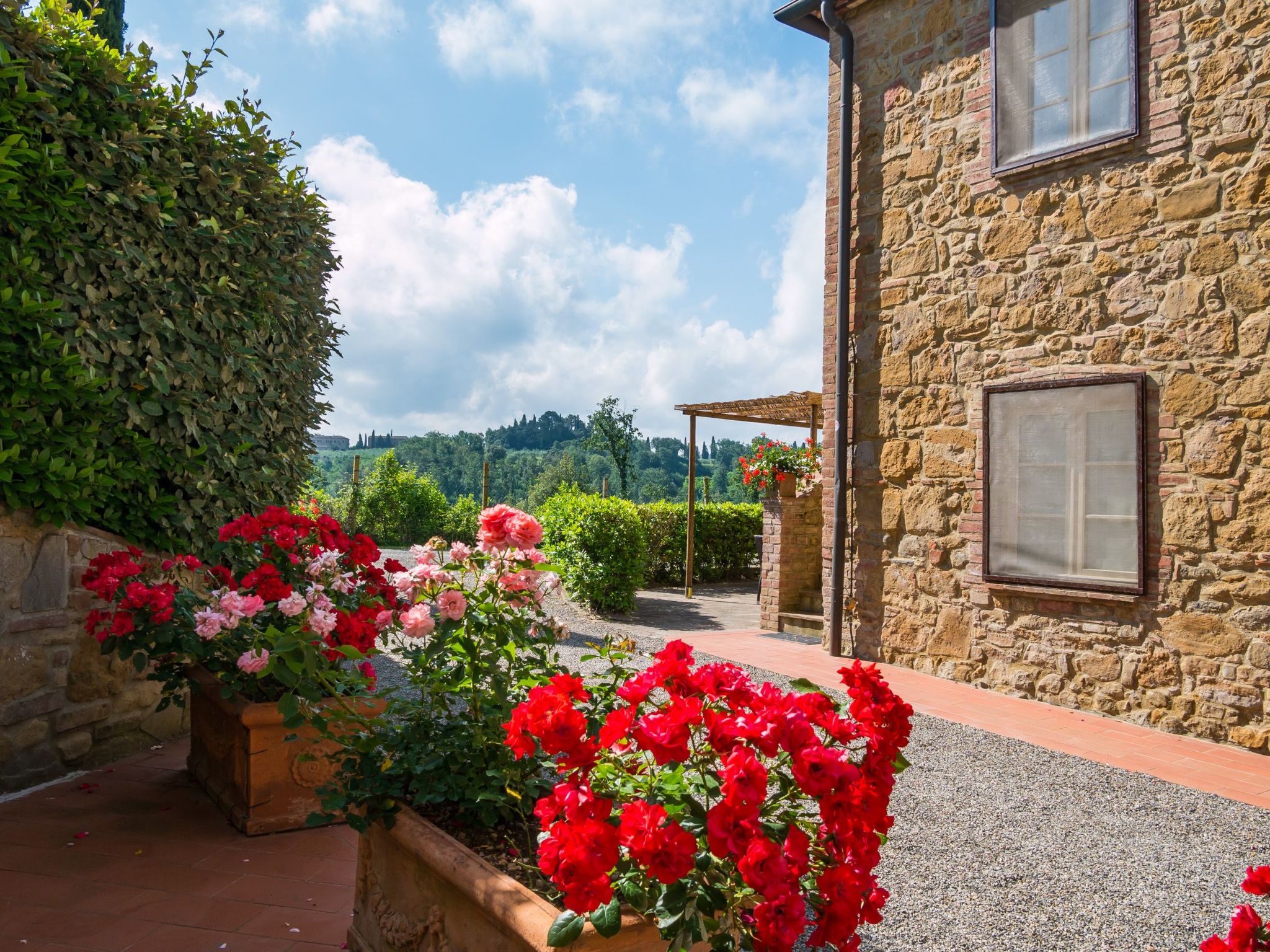 Vier-Zimmer-Wohnung Collelungo mit 1 Badezimmer-Binnen