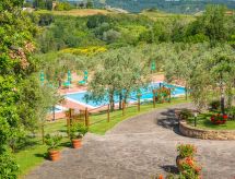 Authentiek Toscaans appartement met zwembad en uitzicht in Castelfalfi - thumbnail 4