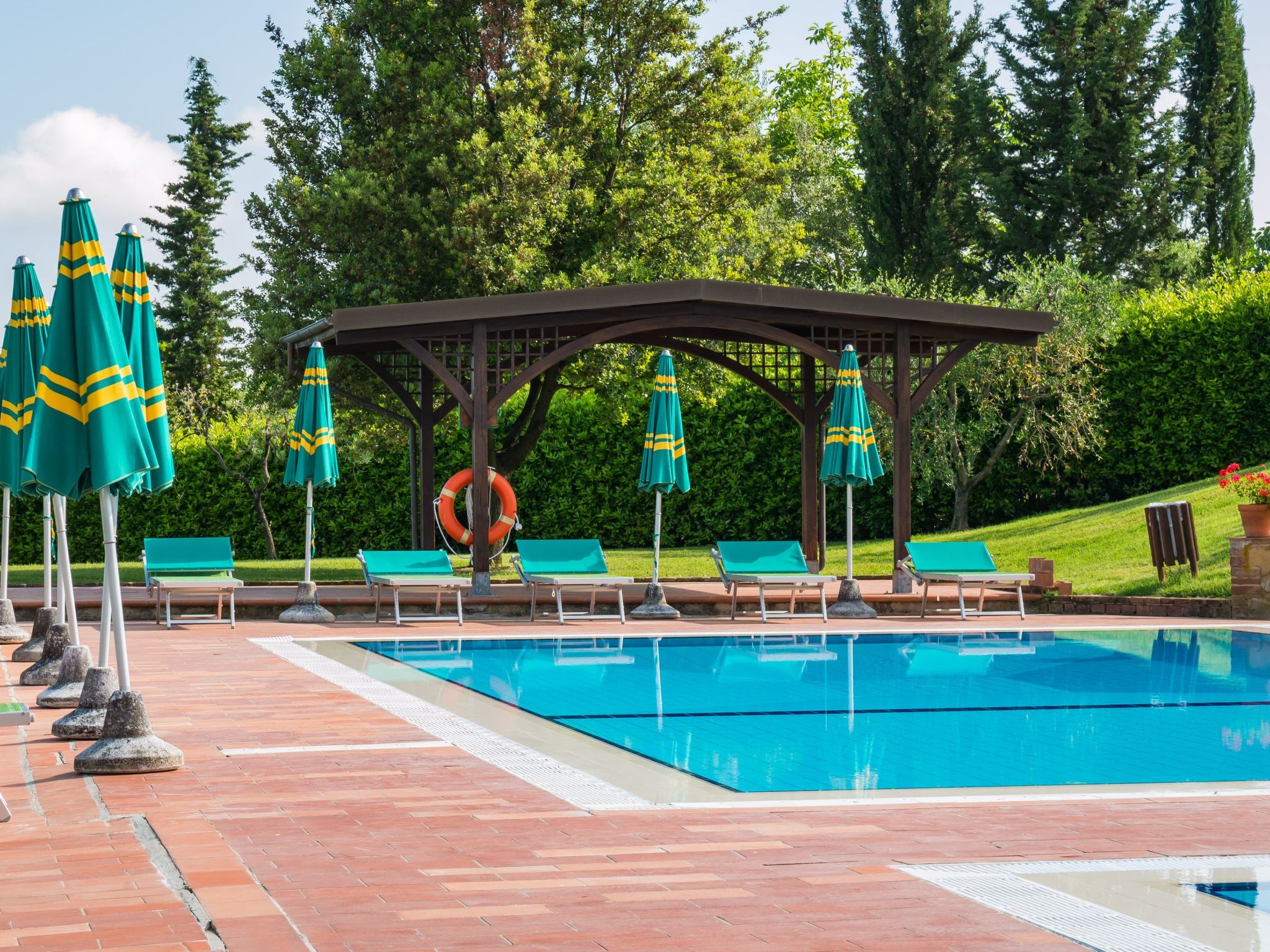 Vier-Zimmer-Wohnung Borgo Collelungo 2 Bäder, erster Stock-Binnen