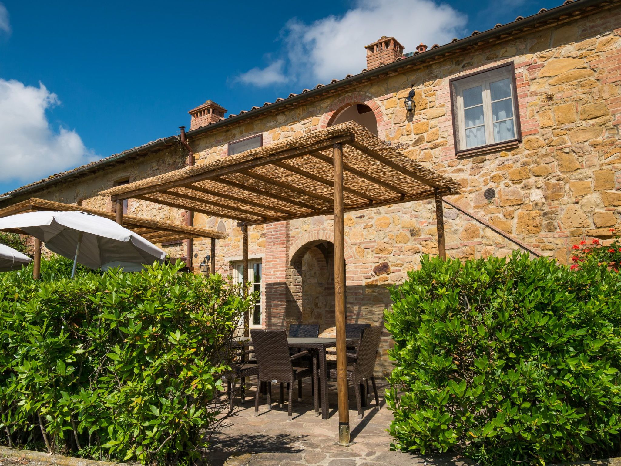 Vier-Zimmer-Wohnung Borgo Collelungo 2 Bäder, erster Stock-Binnen