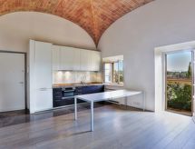 Romantisch Toscaans appartement in Castelfalfi met zwembad en uitzicht - thumbnail 1