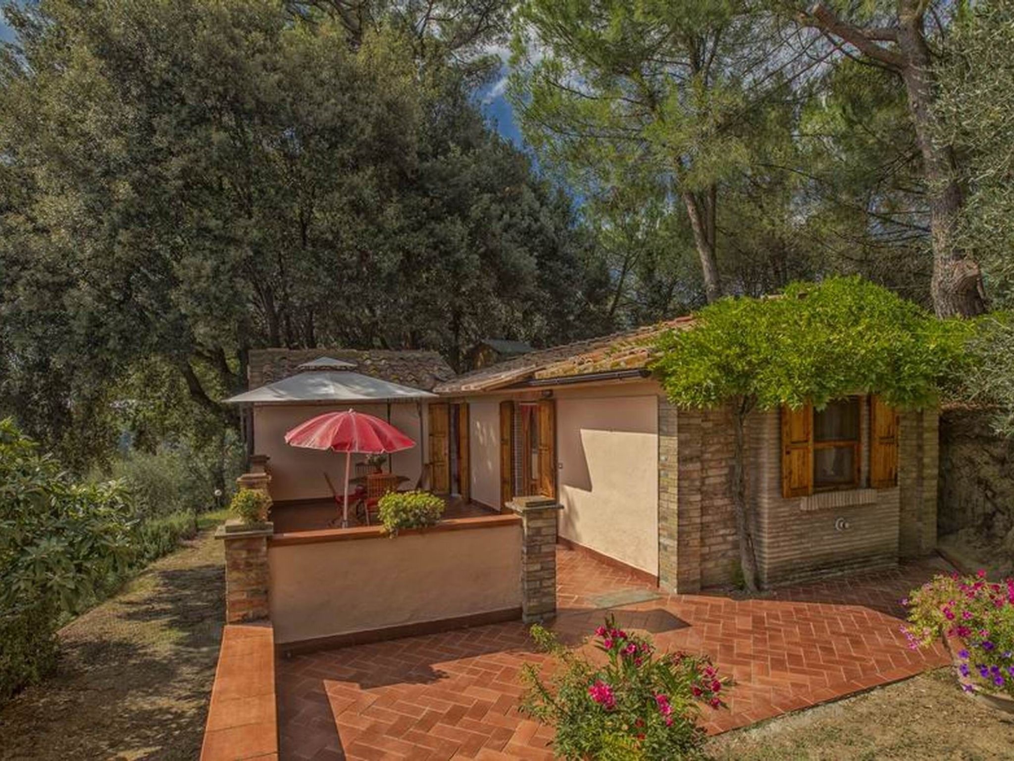 Ferienhaus in Castelfalfi (Italië) und 1 Hund erlaubt