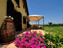 Il Caratello: Vrijstaande vakantiewoning aan de golfbaan in Castelfalfi - thumbnail 4