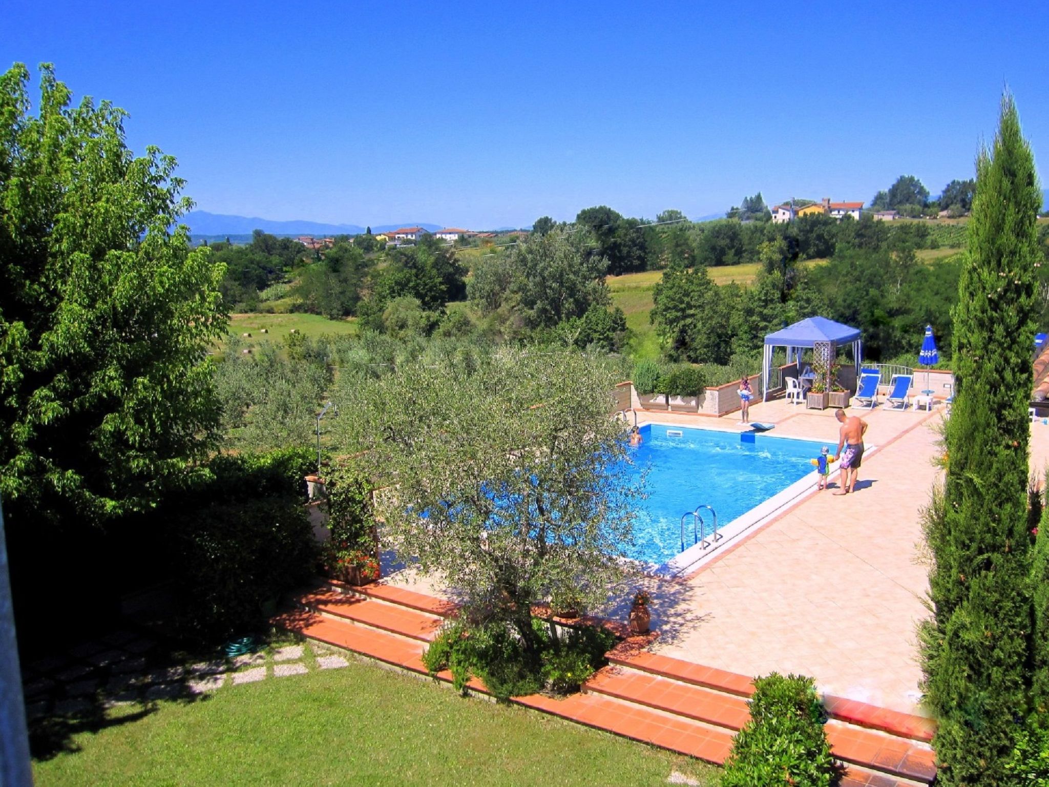 Agrotourismus - Wohnung mit Pool-Binnen