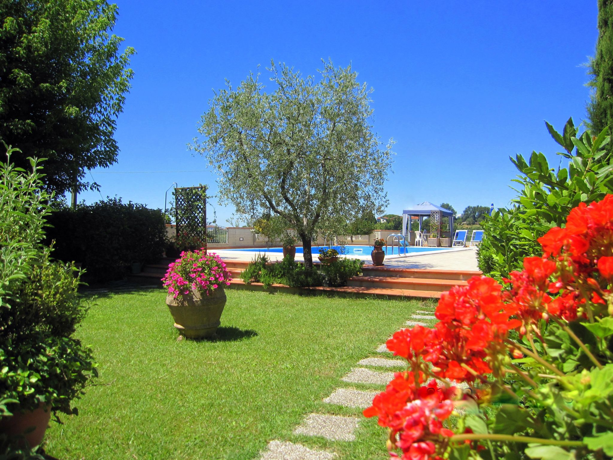 Agrotourismus - Wohnung mit Pool-Binnen