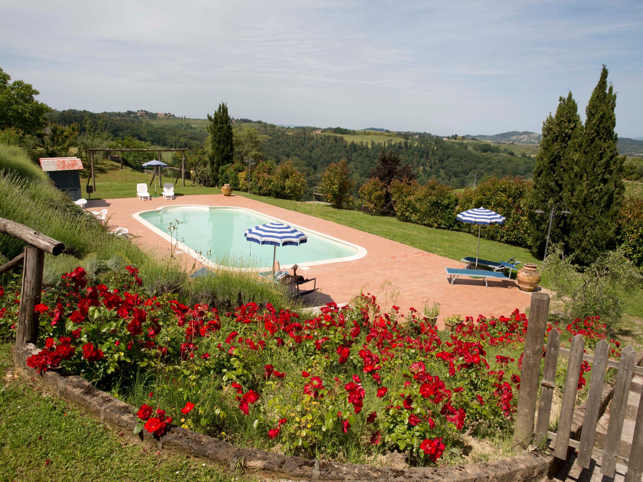 Agriturismo Poggio Pistolese - Zimmer La Ginestra - Buiten