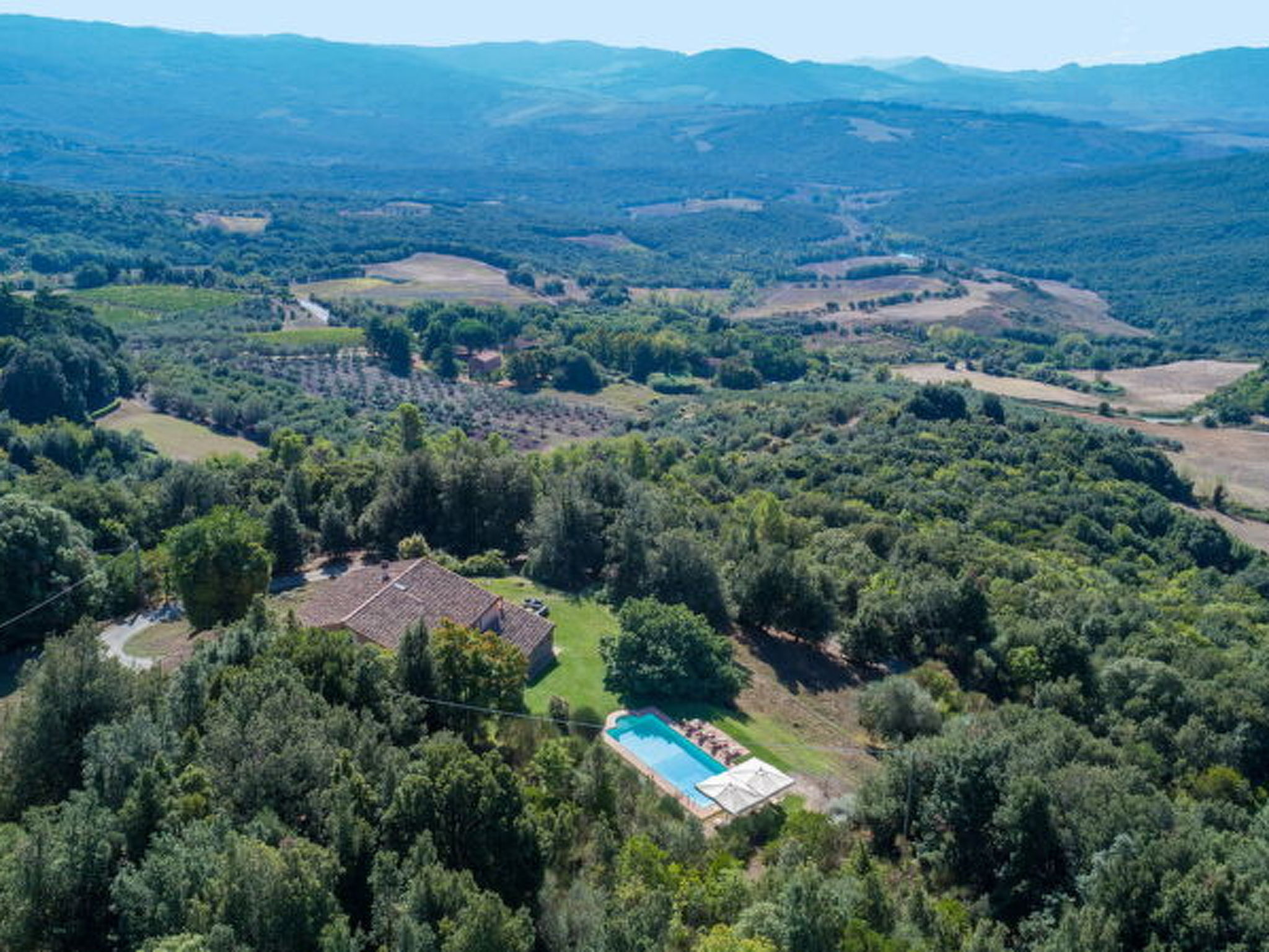 Vakantiehuis met privé zwembad in Castelfalfi (Italië) voor 8 personen