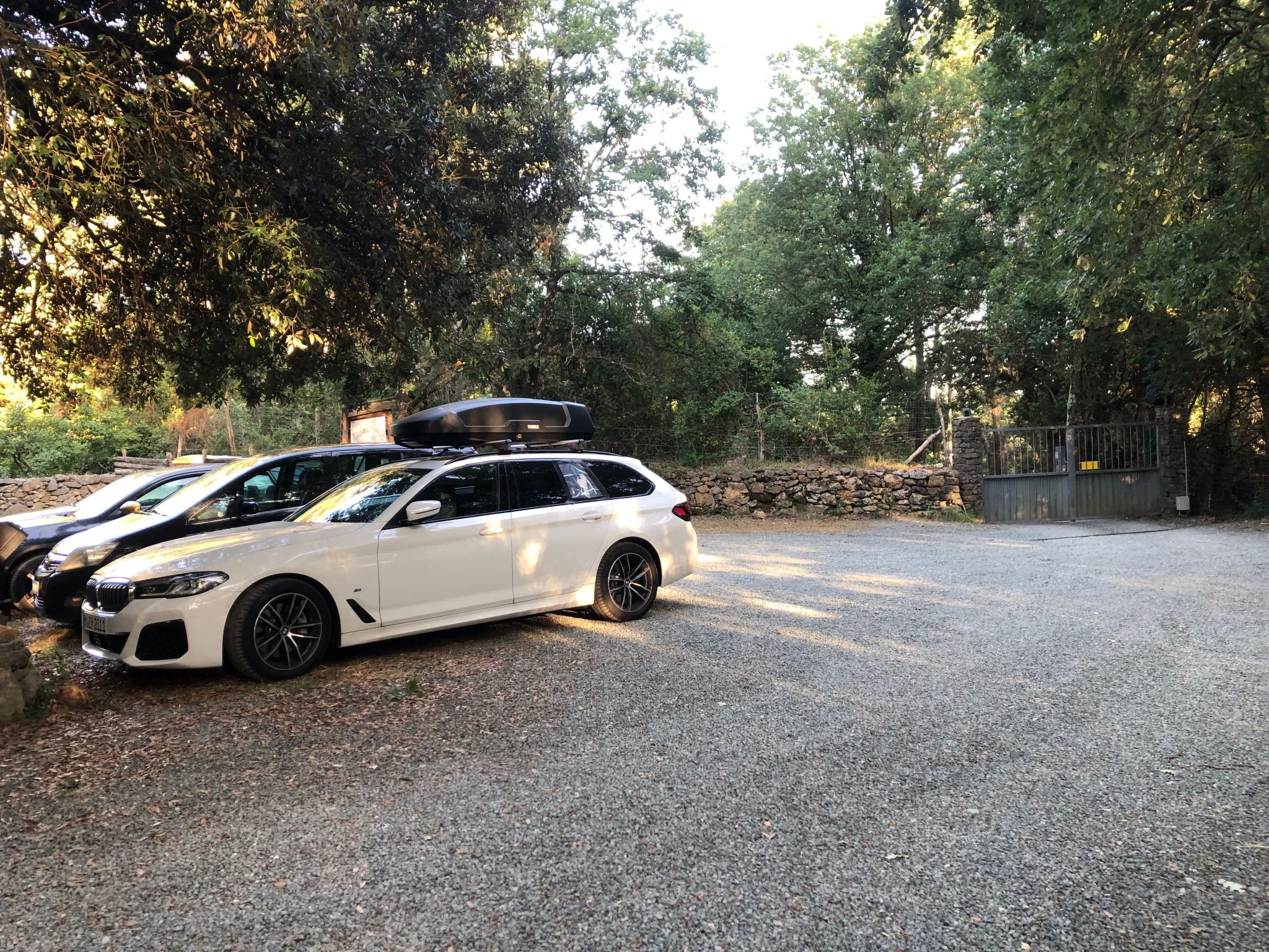 Zypressen, ein Haus im Wald an der ligurischen Riviera - Buiten