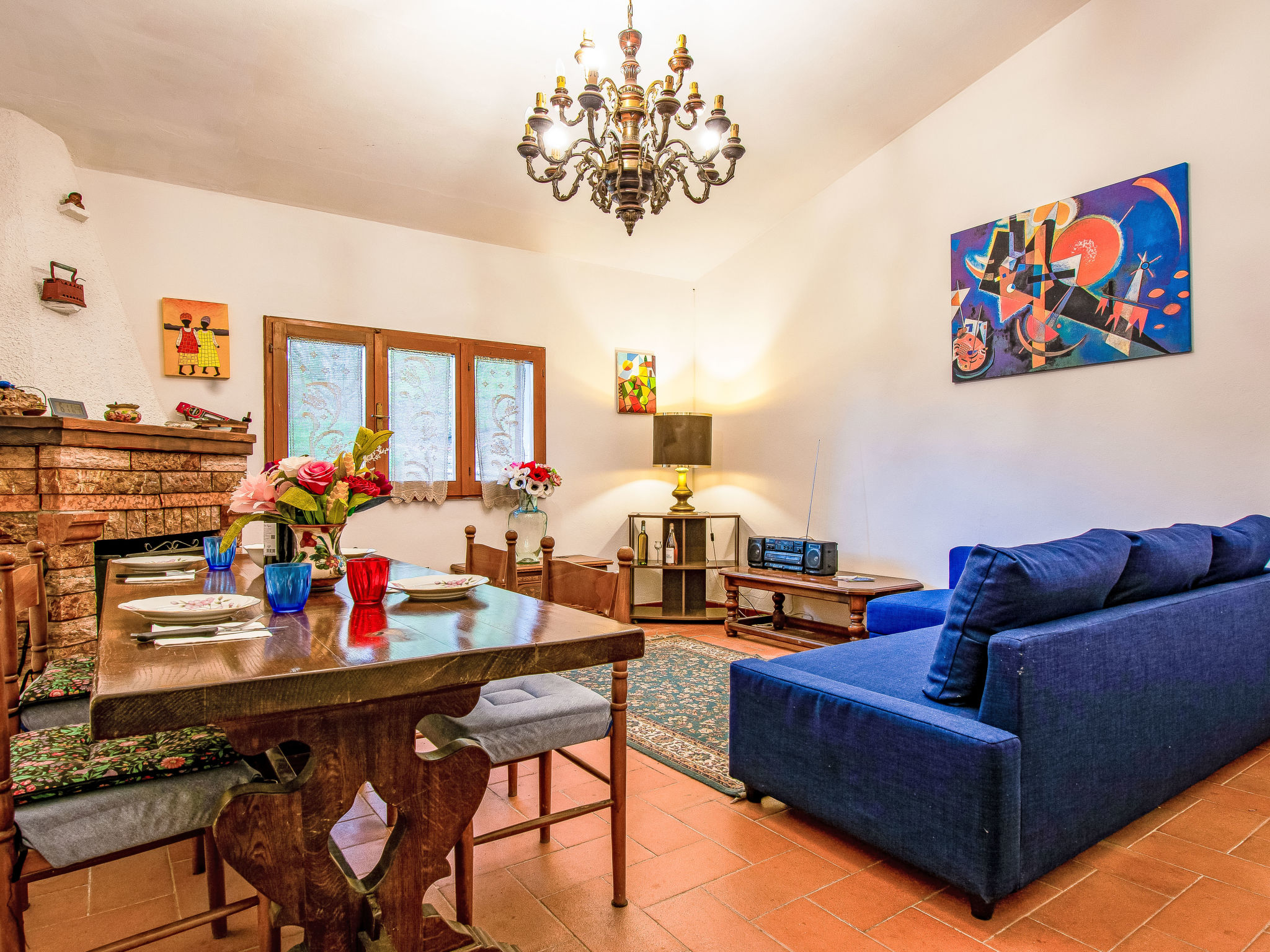 Vakantiehuis met omheinde tuin in Sillano (Italië) 1 hond is welkom