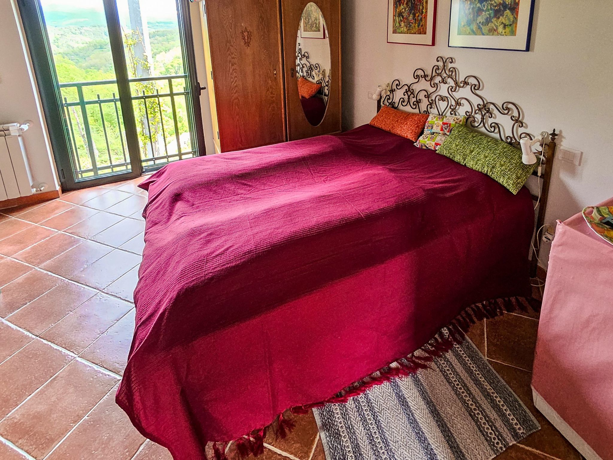 Mini-Appartement Casa Colombana mit Panoramablick-Binnen