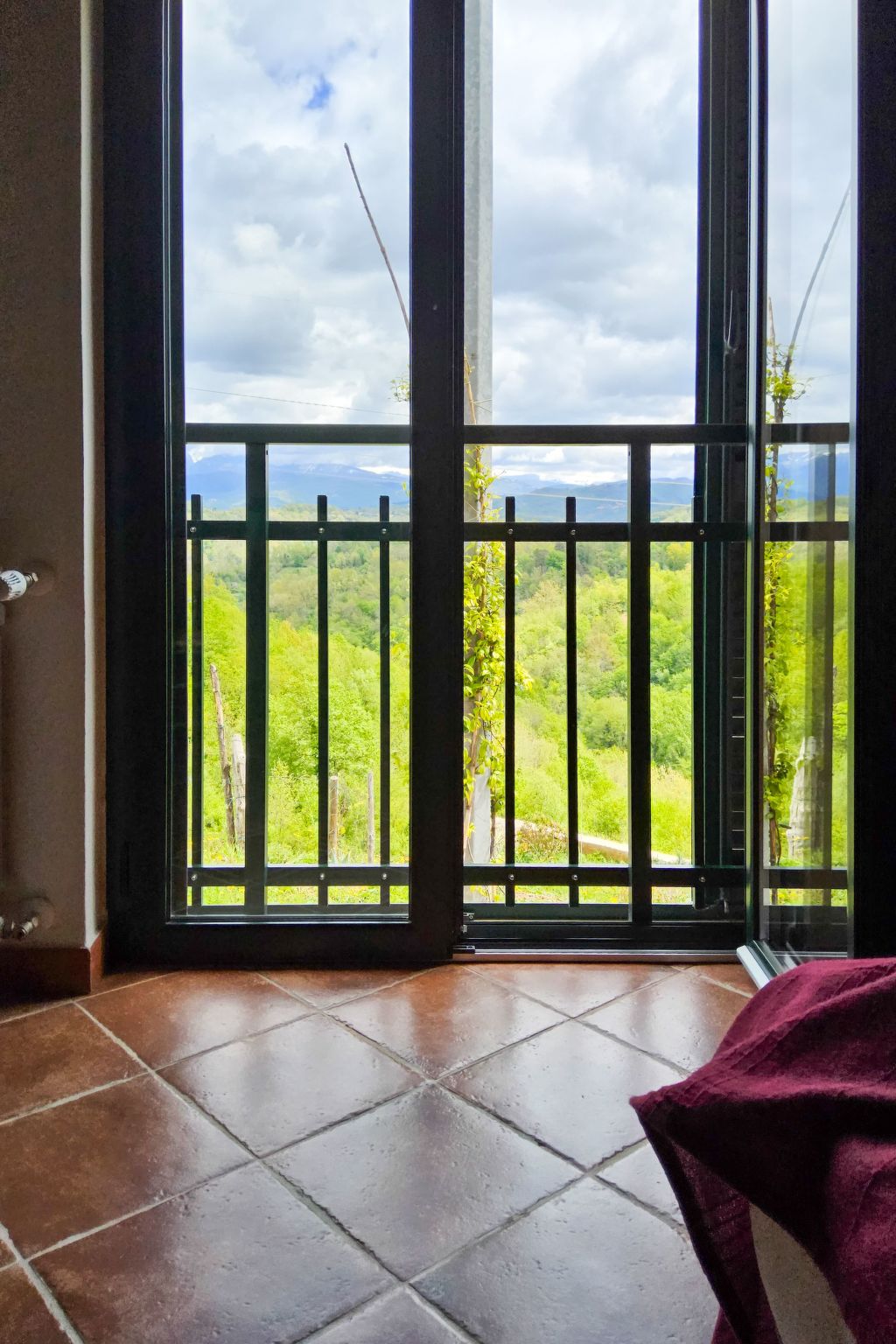 Mini-Appartement Casa Colombana mit Panoramablick-Binnen