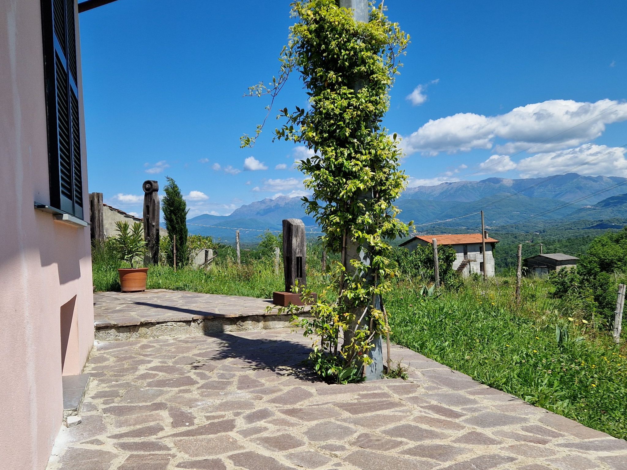 Mini-Appartement Casa Colombana mit Panoramablick-Binnen