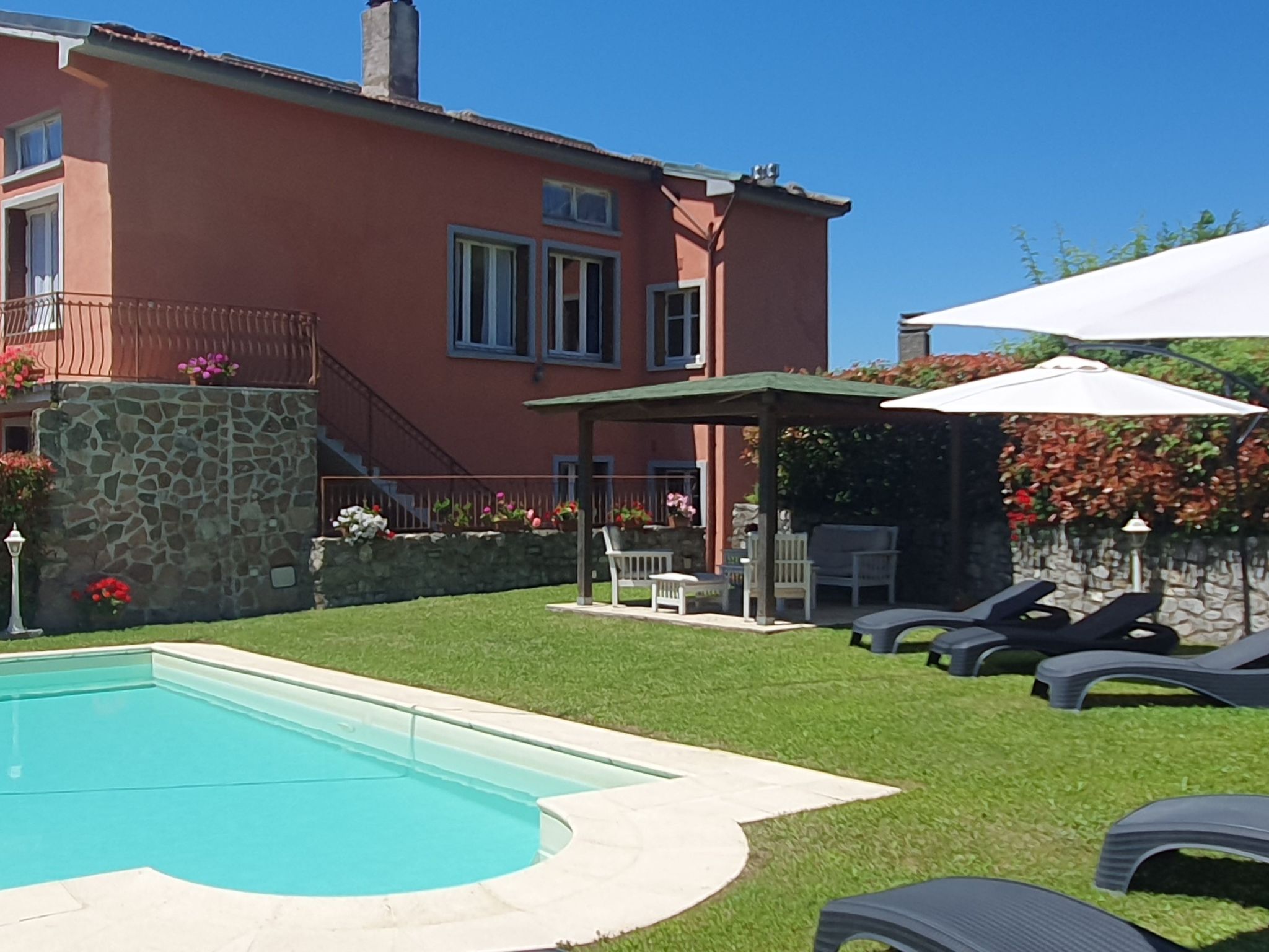 Vakantiehuis met privé zwembad in Bagni di Lucca (Italië) voor 4 personen