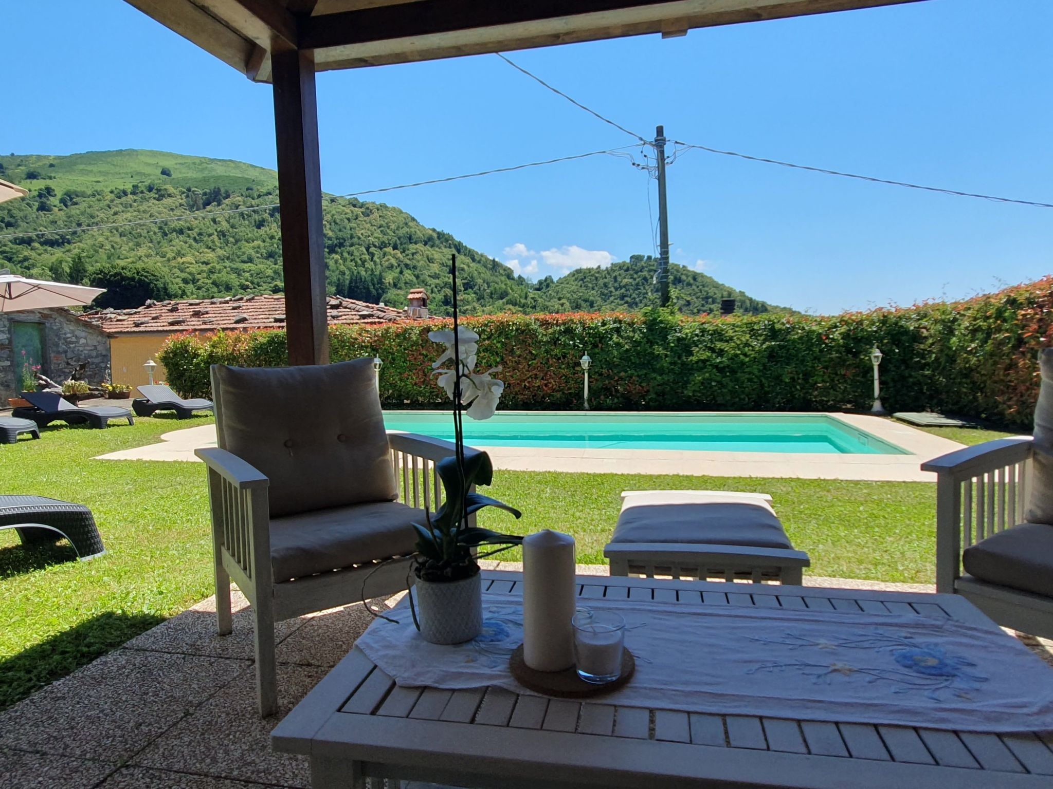 Villa 'Monticello' mit eigenem Pool-Binnen