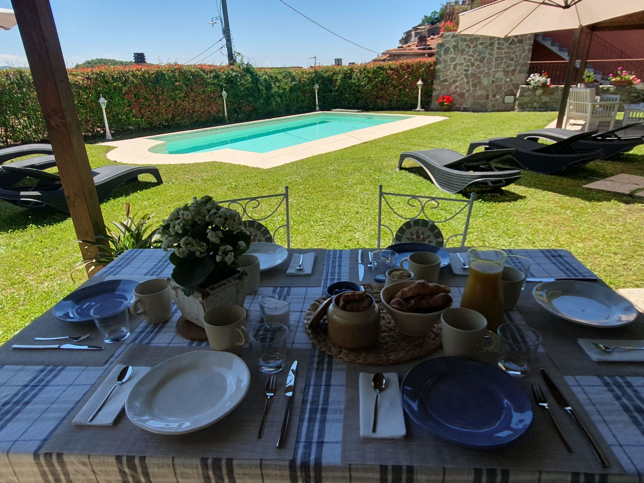 Villa 'Monticello' mit eigenem Pool-Binnen