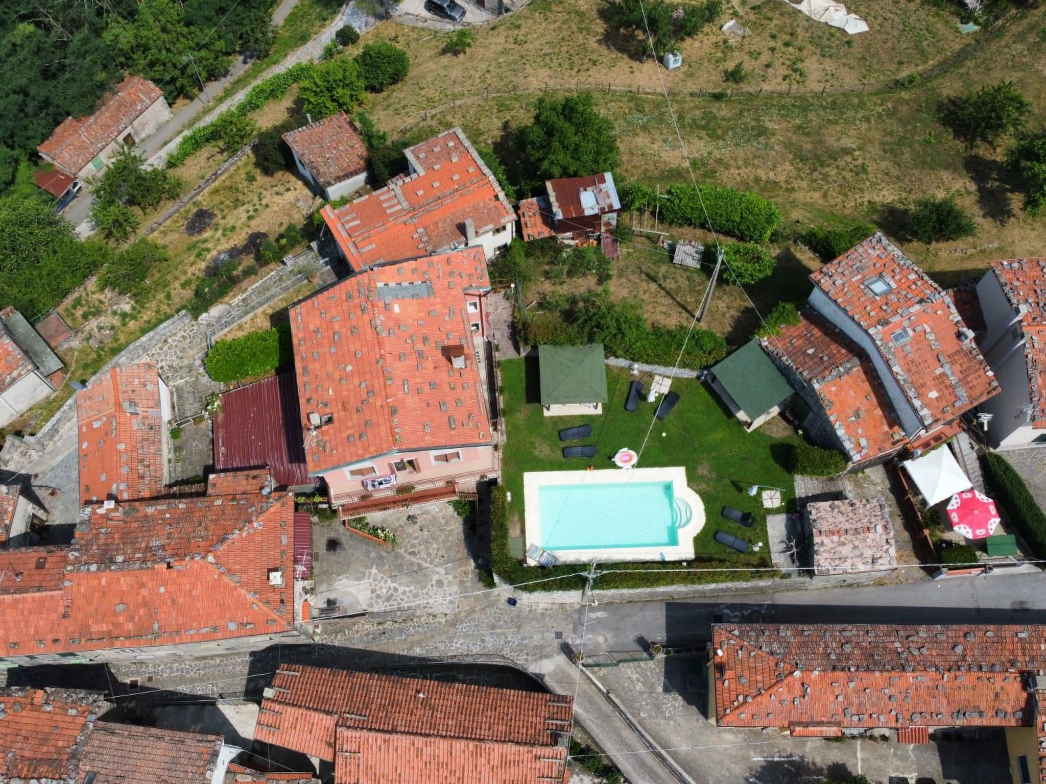 Villa 'Monticello' mit eigenem Pool-Binnen