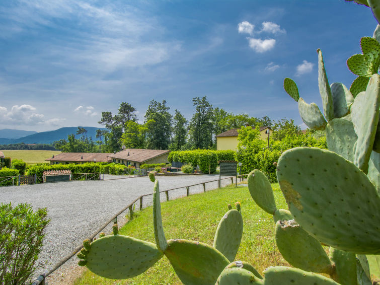 Bergzicht bij vakantiehuis I Pini in Lucca in Lucca