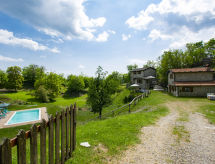 Authentiek Toscaans stenen huisje op 950m hoogte met zwembad en uitzicht - thumbnail 5
