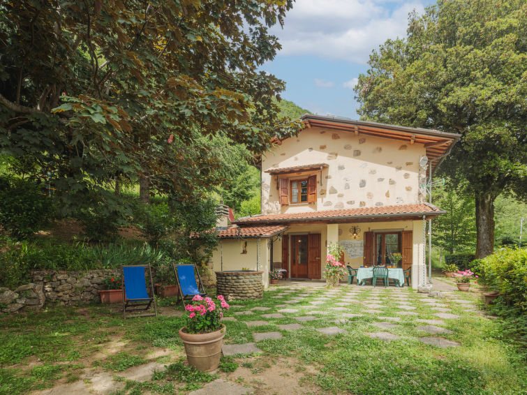 Bergzicht bij boerderij La Quercia in Camaiore in Camaiore
