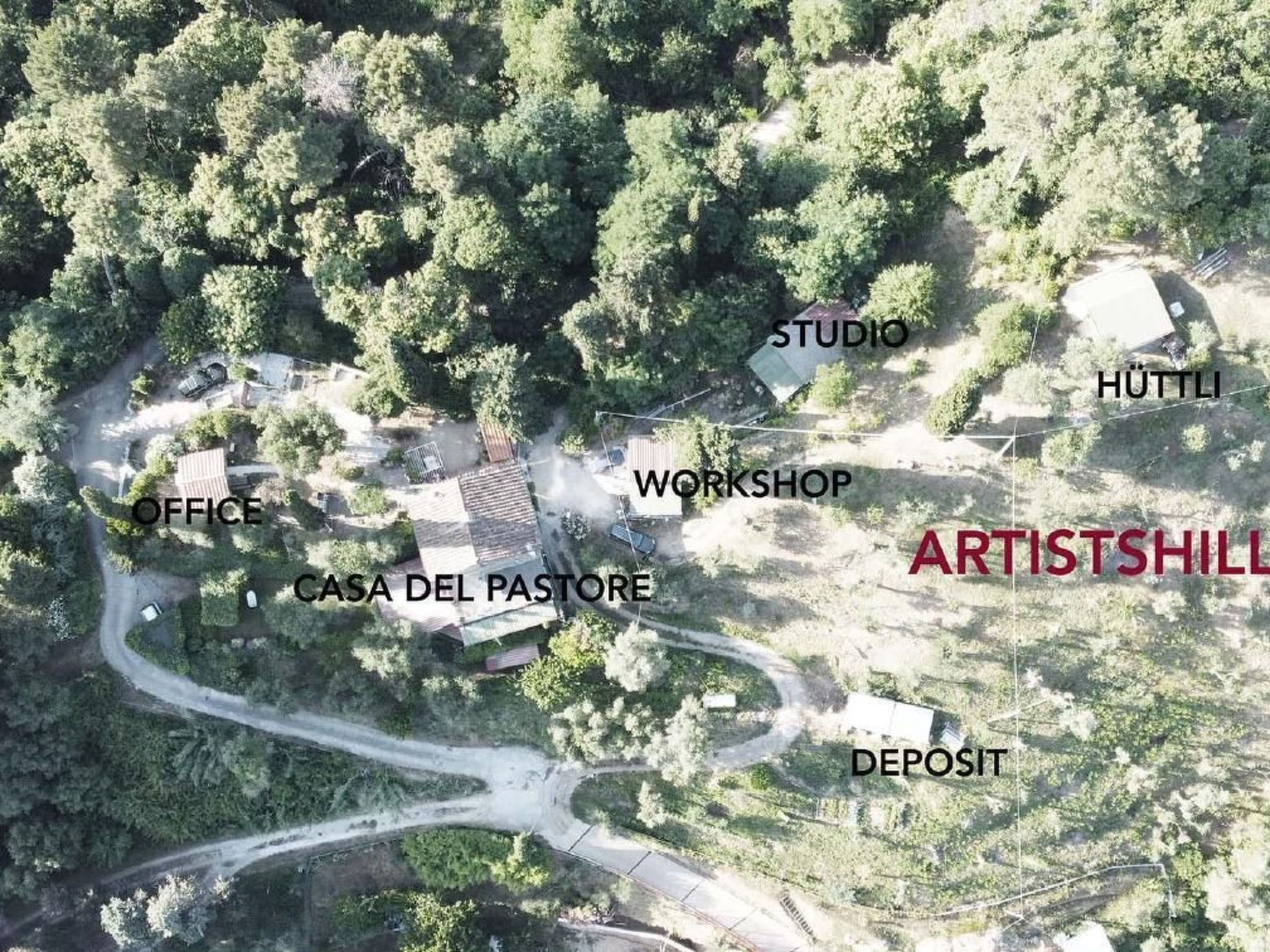 Artist's hill-Binnen