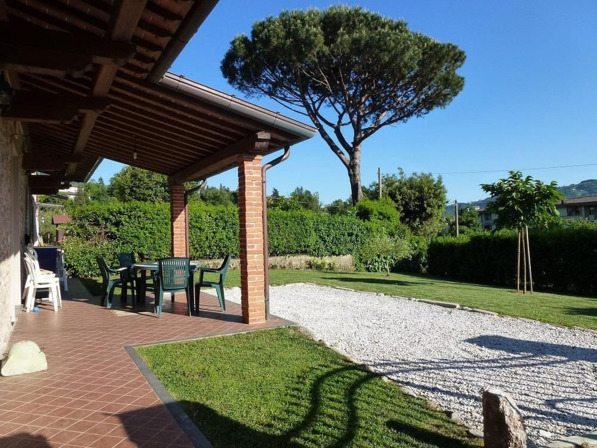 Rustico mit schönem Garten.