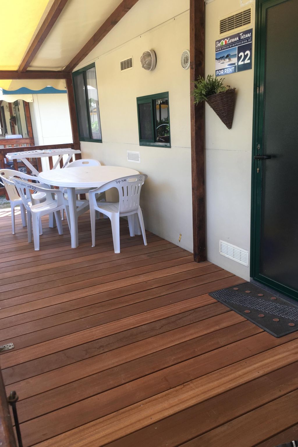 Mobilheim am Meer in der Toskana in der Nähe von Pisa, Lucca-Inside